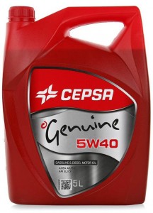 Моторное масло Cepsa Genuine 5W-40 5л синт