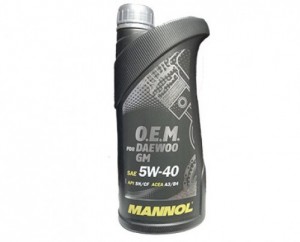 Моторное масло Mannol O.E.M. for Daewoo GM 5W-40 1л синт