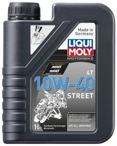 Моторное масло Liqui Moly 7609 Motorbike 4T Street 10W-40 1л