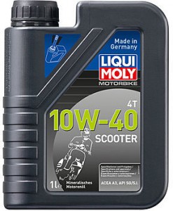 Моторное масло Liqui Moly Racing Scooter 4T 10W-40 SG 1л