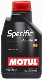 Моторное масло Motul Specific 2312 0w30 1л