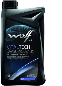 Моторное масло Wolf Vitaltech 5W30 Asia/US 1л