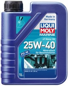Моторное масло Liqui Moly 25026 Marine 4T Motor Oil 25W-40 1л