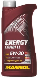 Моторное масло Mannol Energy Combi LL 5W-30 1л синт