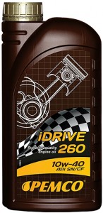 Моторное масло Pemco iDrive 260 SAE 10W-40 1л