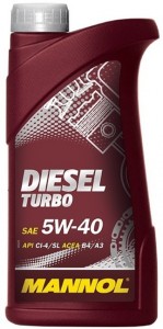Моторное масло Mannol Turbo Diesel 5W-40 1л синт