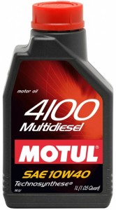 Моторное масло Motul 4100 Multi Diesel 10w40 1л