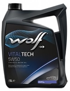Моторное масло Wolf Vitaltech 5W50 5л