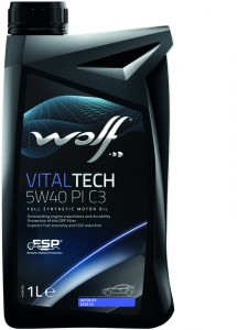 Моторное масло Wolf Vitaltech 5W40 PI C3 1л