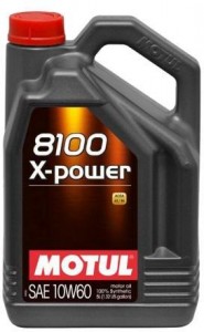 Моторное масло Motul 8100 X-power 10W60 5 л