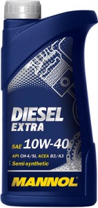 Моторное масло Mannol Diesel Extra 10W-40 1л п/синт