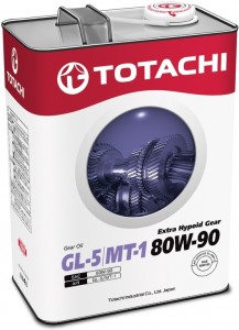 Трансмиссионное масло Totachi Extra Hypoid Gear 80W-90 4л