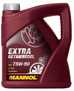 Трансмиссионное масло Mannol Extra Getriebeoel 75W-90 GL5 1л