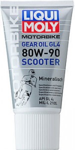 Трансмиссионное масло Liqui Moly Motorbike Gear Oil Scooter 80W-90 0.15л