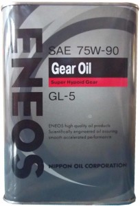 Трансмиссионное масло Eneos Gear Oil GL-5 75W90 0.94л