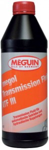 Трансмиссионное масло Meguin 4875 Megol Transmission Fluid ATF III 1л