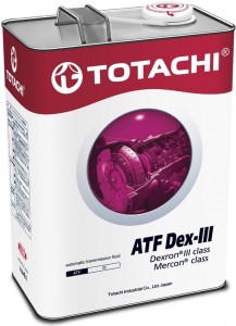 Трансмиссионное масло Totachi ATF Dexron III 4 л