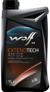 Трансмиссионное масло Wolf Extendtech ATF D II 1л