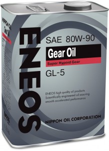 Трансмиссионное масло Eneos Gear Oil GL-5 80W90 4л
