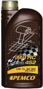 Трансмиссионное масло Pemco iMatic 452 AG 52 1л