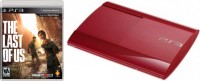 Приставка Sony Playstation 3 (12 GB) Slim Red + Last of Us