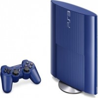 Приставка Sony PlayStation 3 Super Slim 500Gb Blue + Wireless Controller Blue