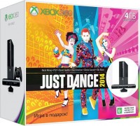 Приставка Microsoft Xbox 360E 4 ГБ Kinect bundle + Just Dance 2014