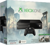 Приставка Microsoft Xbox One + Assassins Creed Единство + Assassins Creed Черный Флаг