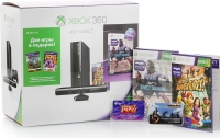 Приставка Microsoft Xbox 360E 250 ГБ Kinect bundle + Wreckateer + KinectParty + игра Kinect Nike Fitness