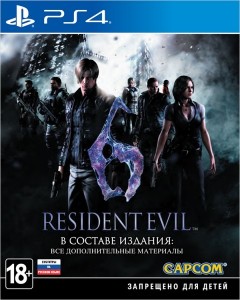 Игра для Sony PlayStation 4 Capcom Resident Evil 6 En