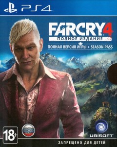 Игра для Sony PlayStation 4 Ubisoft Far Cry 4. Полное издание