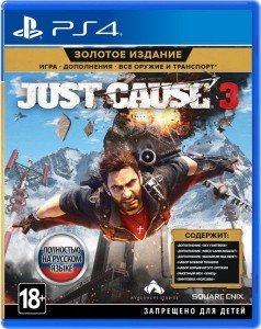 Игра для Sony PlayStation 4 Square Enix Just Cause 3. Gold Edition (PS4)