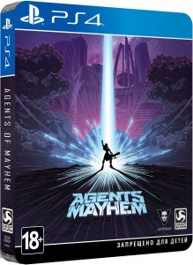 Игра для Sony PlayStation 4 Volition Agents of Mayhem. Steelbook Edition
