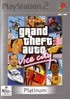 Игра для Sony PlayStation 2 Rockstar Games Grand Theft Auto: Vice City (Platinum)