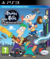 Игра для Sony PlayStation 3 High Impact Games Disney Финес и Ферб. Покорение 2-ого измерения (PS Move)