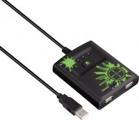 Комплект аксессуаров Hama H-115510 Speedshot Lite для Xbox 360 USB Plug&Play Black