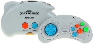 Портативная игровая приставка Sega Genesis NanoTrainer White + 390 игр