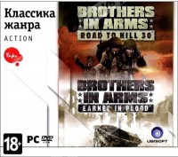 Игры для PC Ubisoft Классика жанра. Brothers in Arms (PC DVD-Jewel)