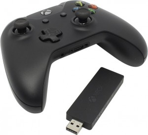 Геймпад Microsoft Xbox One+ Wireless Adapter for Windows 10 Black