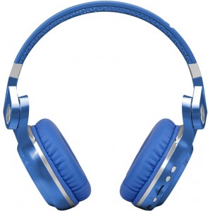 Беспроводные наушники Bluedio T2+ (FM+SD) Blue