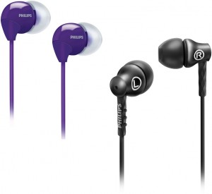 Проводные наушники Philips SHE8100+SHE3590 Black violet