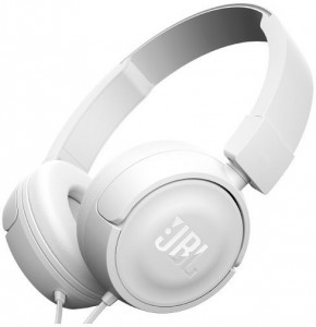 Проводные наушники JBL T450 White