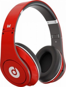 Проводные наушники Beats Ferrari MS-714 copy Black red