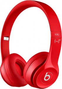 Проводные наушники Beats Solo 2 Red