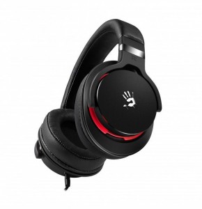 Проводные наушники A4Tech Bloody M550 Black red