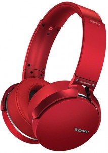 Беспроводные наушники Sony MDR-XB950B1 Red