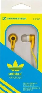 Проводные наушники Sennheiser Adidas CX380 Yellow