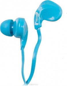 Проводные наушники Ritmix RH-025 Blue