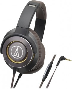 Проводные наушники Audio-Technica ATH-WS770iS GM Black brown