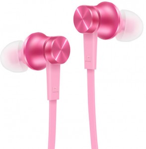 Проводные наушники Xiaomi Mi In-ear Headfones Basic Pink